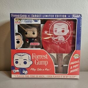 Forrest Gump "Play Like A Pro" Paddle and Pop Limited Edition Funko Pop Set